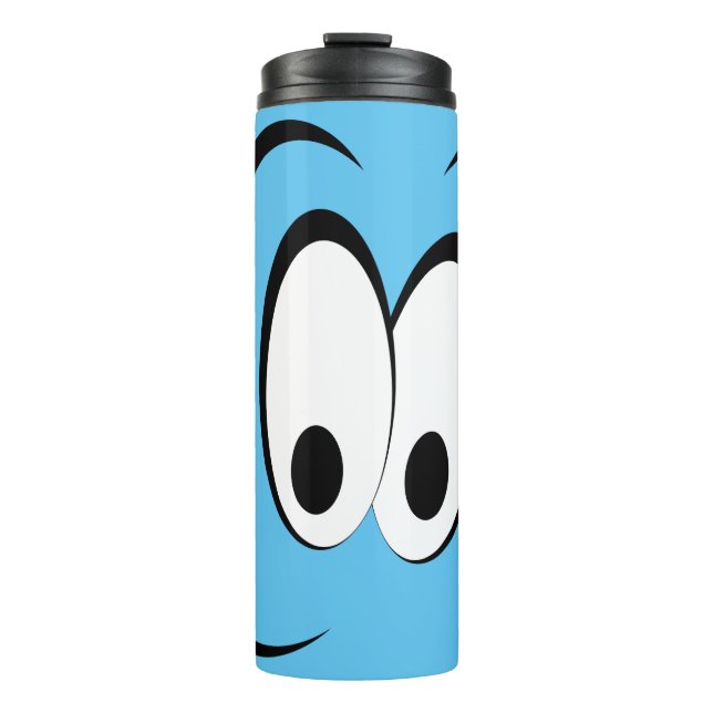 Funny Eyes Thermal Tumbler (Front)