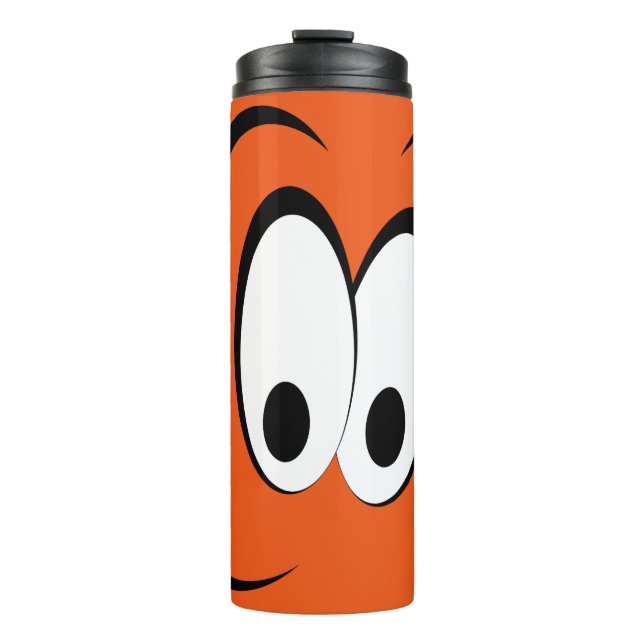 Funny Eyes Thermal Tumbler (Front)