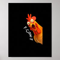 Funny F-Caw-F Chicken F-Caw-F Chicken Creative Cas