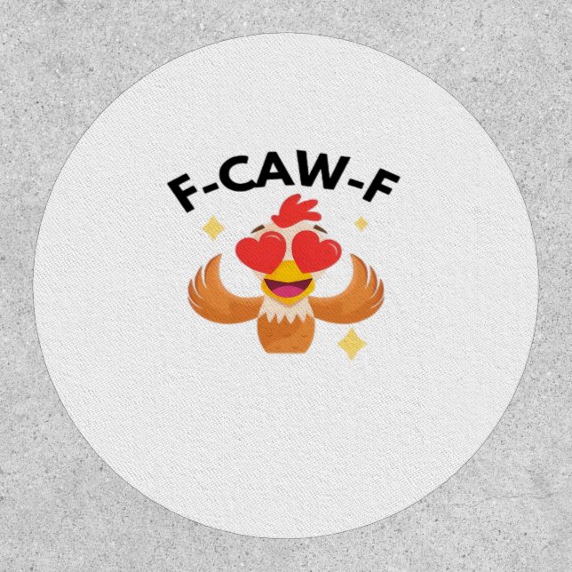 Funny F-Caw-F Classic Patch (Front)