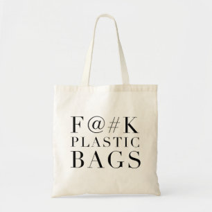Funny F@#k Plastic Bags