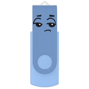 FUNNY FACE 8GB USB FLASH DRIVE