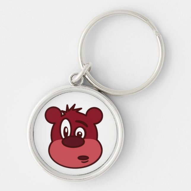 FUNNY FACE BEAR KEYCHAIN (Front)
