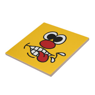 Funny Face custom ceramic tiles