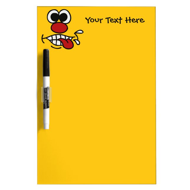 Funny Face custom message boards (Front)
