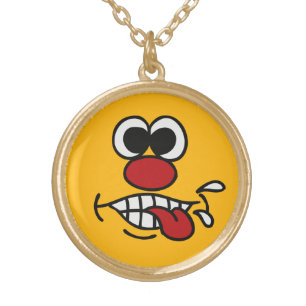 Funny Face custom necklace