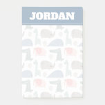 Funny Face Cute Doodle Animal Pattern Post-it Notes