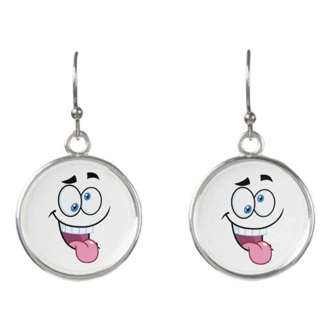 funny face earrings (Front)
