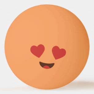 Funny Face. Emoji. Emoticon. Ping Pong Ball