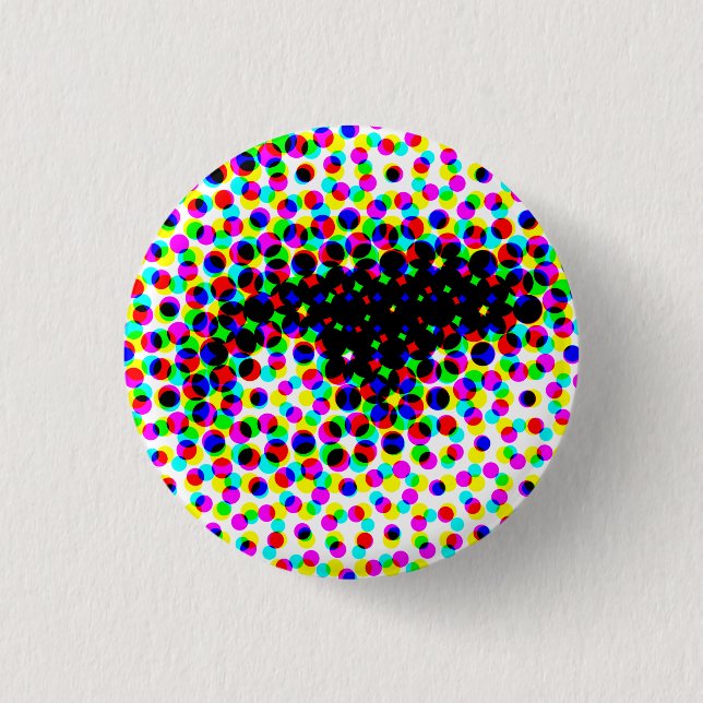 Funny Face Eye Button (Front)