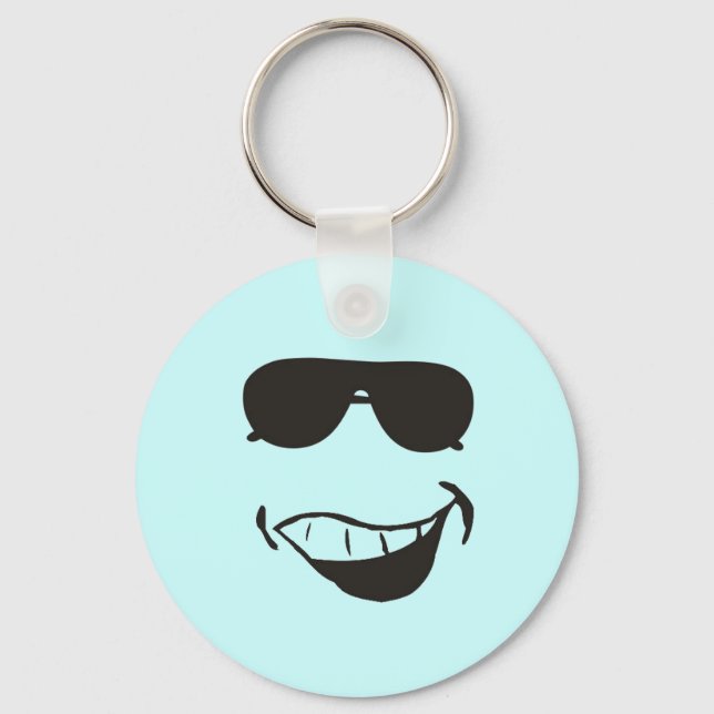 funny face! keychain (Front)