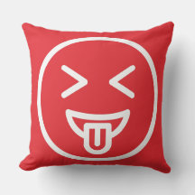 Funny face laughing smiling humor trendy red cute