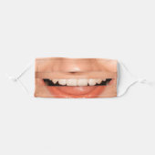funny face mask (Front, Folded)