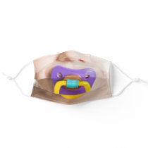 Funny Face Mask with Pacifier