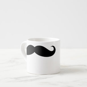Funny Face Moustache Mug