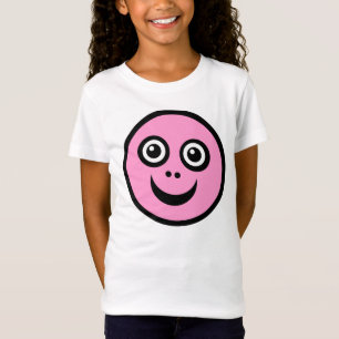 Funny Face Pink T-Shirt