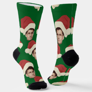 Funny Face   Santa Claus's Hat and Your Fun Face Socks