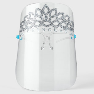 Funny Face Shield Diamond Princess Tiara Crown