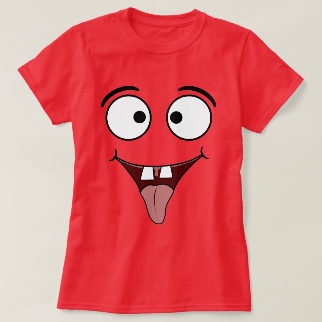 Funny Face T-Shirt (Design Front)