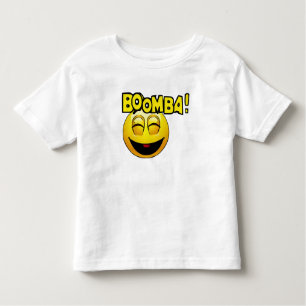 funny face toddler t-shirt
