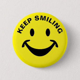 Funny face + your backg. & ideas button