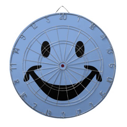 Funny face  your backg  ideas dartboard with darts