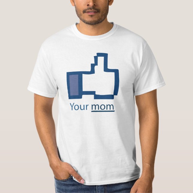 Funny Facebook T-Shirt (Front)