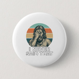 Funny Facepalm Vintage Engraving Quote Design_1 Button