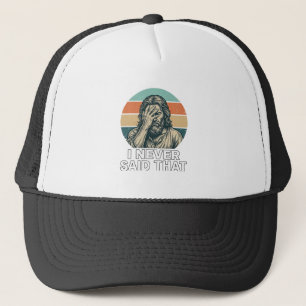 Funny Facepalm Vintage Engraving Quote Design_1 Trucker Hat