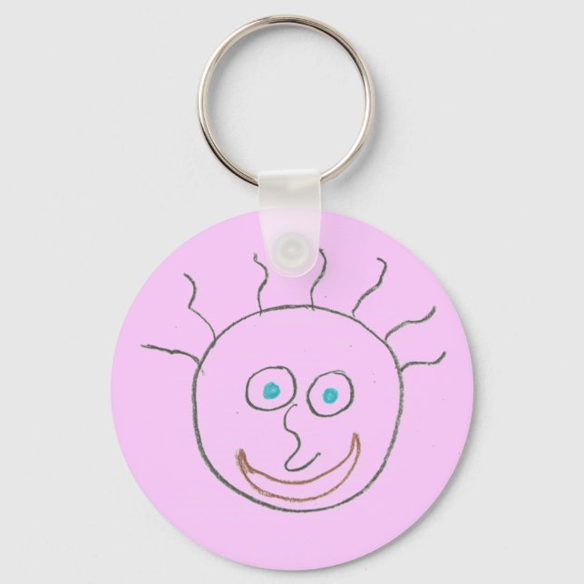 Funny Faces Keychain (Front)