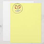 Funny Faces Letter Head (Front/Back)