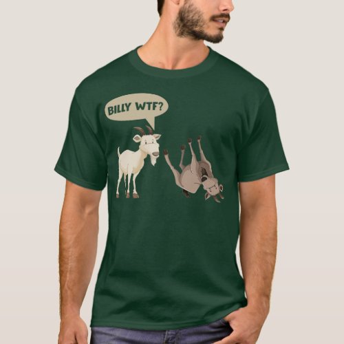 Funny Fainting Goat Hilarious Mountain Animal  T_Shirt
