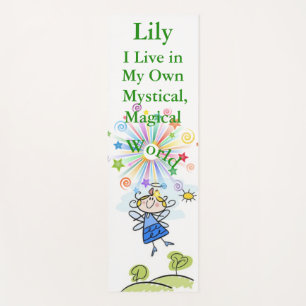 Funny Fairy Mystical Magical World Cute Yoga Mat
