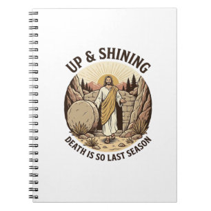 Funny Faith Resurrection Cave Vintage Engraving Sh Notebook