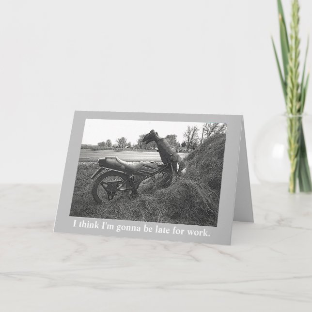 FUNNY/FAKE accident/customizable text Card (Front)