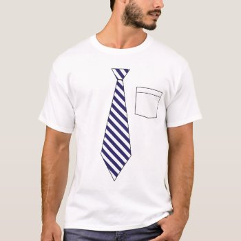 Funny Fake Necktie Shirt by adams_apple at Zazzle