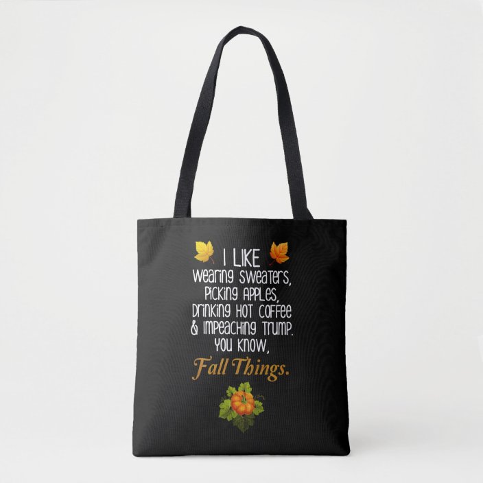 fall tote bag