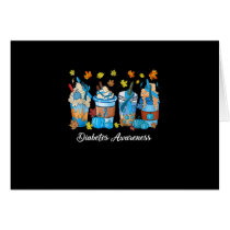 Funny Fall Coffee Latte Diabetes Awareness Month R