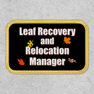 Funny Fall Project Manager Patch