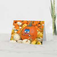 Funny Fall Pumpkin