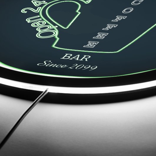 Funny Family Coffee Bar LED Sign (Edge)