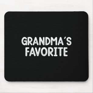 Funny Family Humor Grandparent Granhild Grandma's Mouse Pad