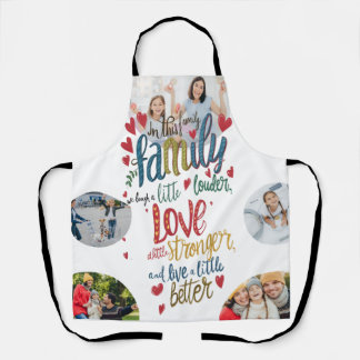 Funny Family Laugh, love, and live better Apron