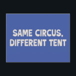 Funny Family Quote We Moved New Address Blue Postcard<br><div class="desc">Bring some humor to your move with this bold and witty postcard, perfect for sharing your new address in a lighthearted and memorable way. With playful white typography set against a vibrant blue background, this design is ideal for families, couples, or individuals who don’t take life too seriously and want...</div>