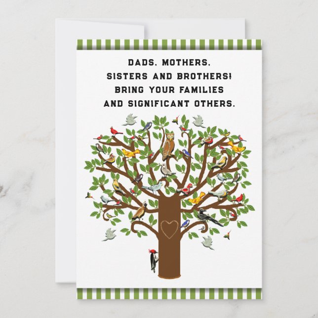 Funny Family Reunion Invitations (Front)