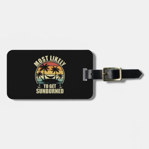 Funny Family Vacation 2024 Luggage Tag