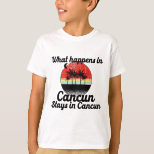 Funny Family Vacation Cancun Summer Gift Idea Men T-Shirt