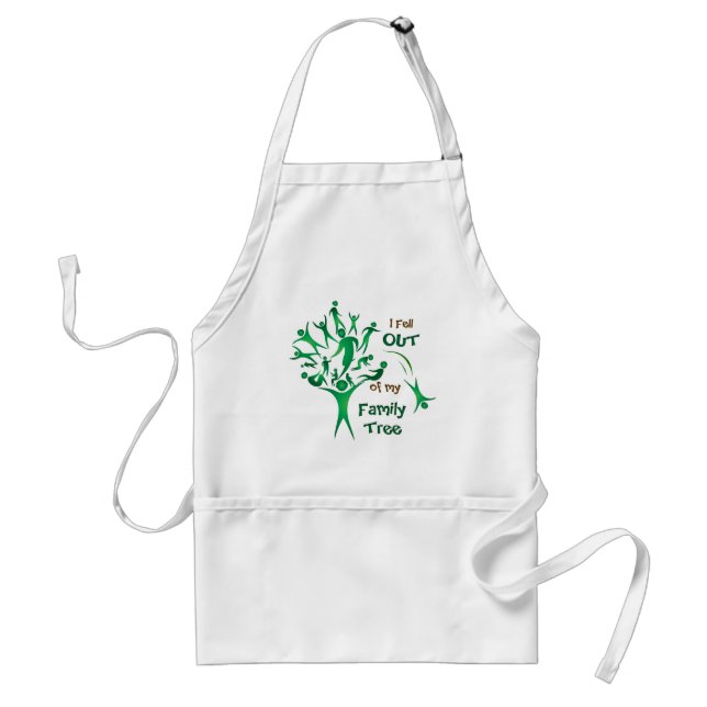Funny FamilyTree Adult Apron (Front)
