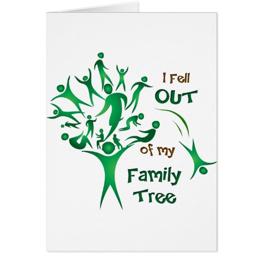 Funny FamilyTree Cards (Front)