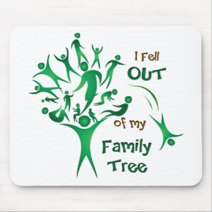 Funny FamilyTree Mouse Pad